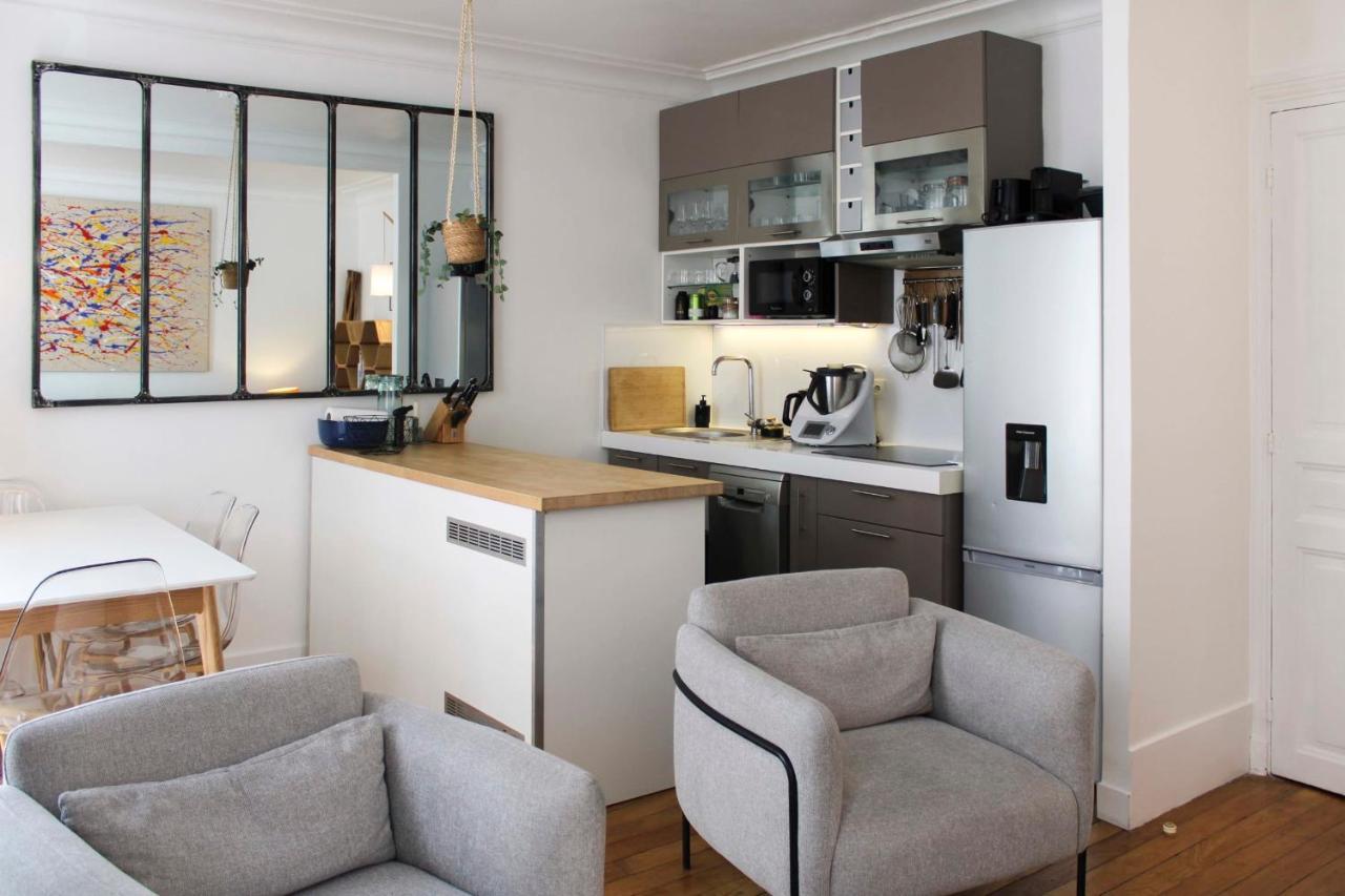 Apartamento Lovely Love Nest Near Montmartre París Exterior foto